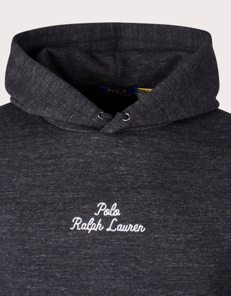 Script Chest Logo Hoodie