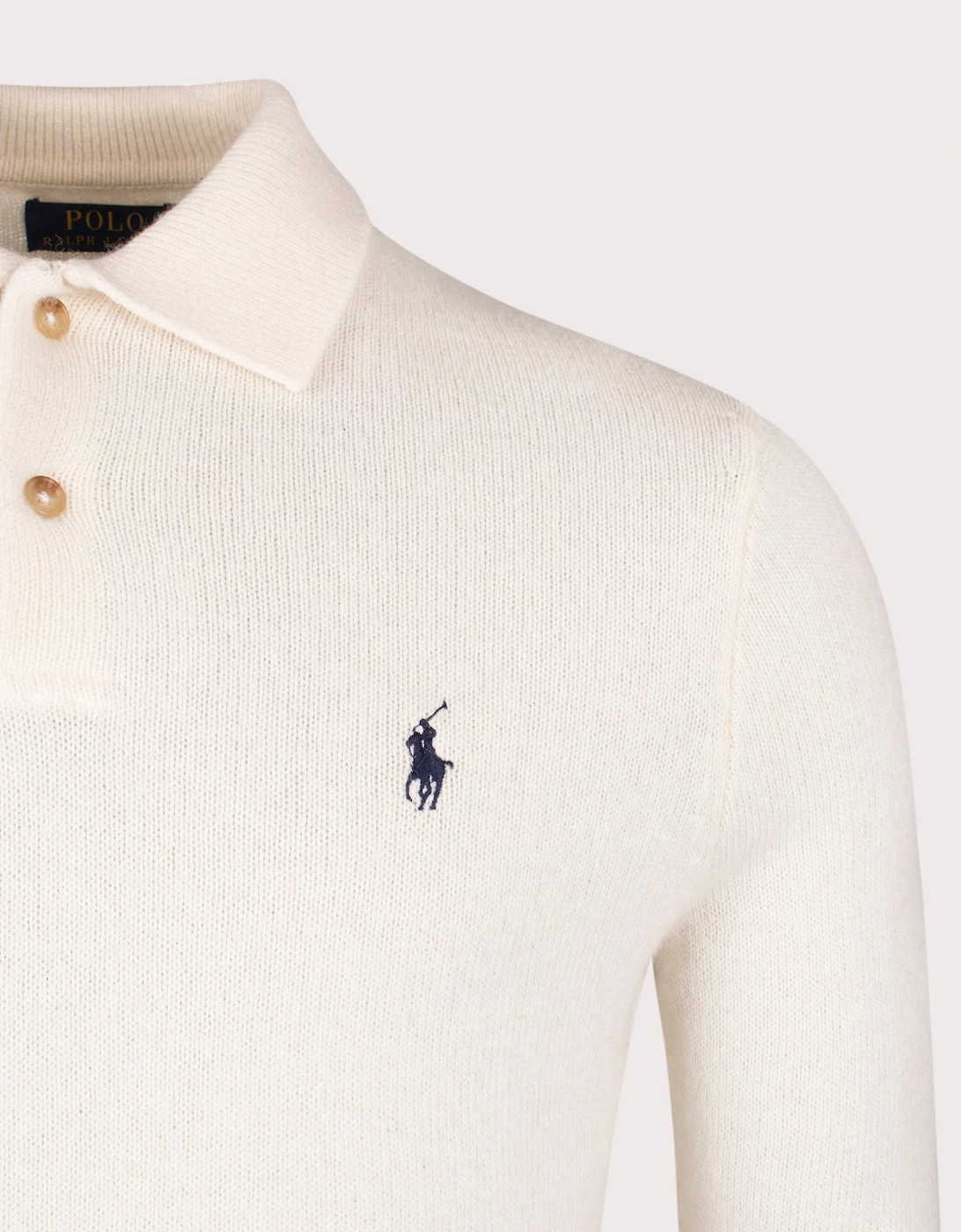 Polo Collar Knit Jumper