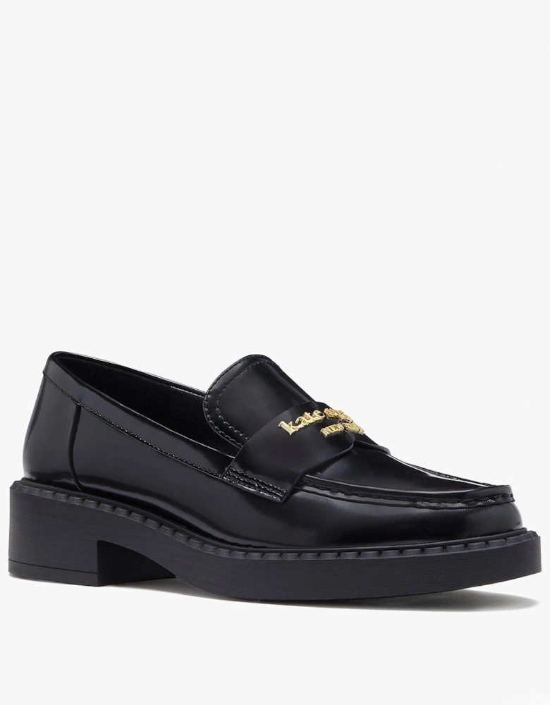 Blake Platform Loafers - Black