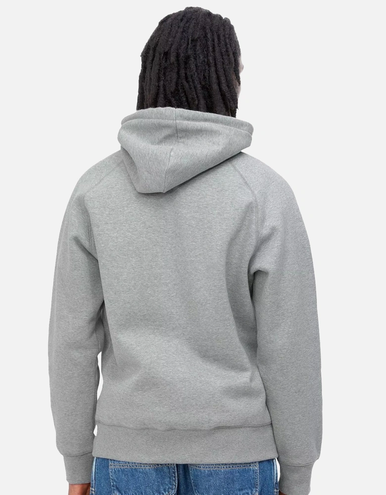 Hooded Chase Sweatshirt Grey Heather/Gold