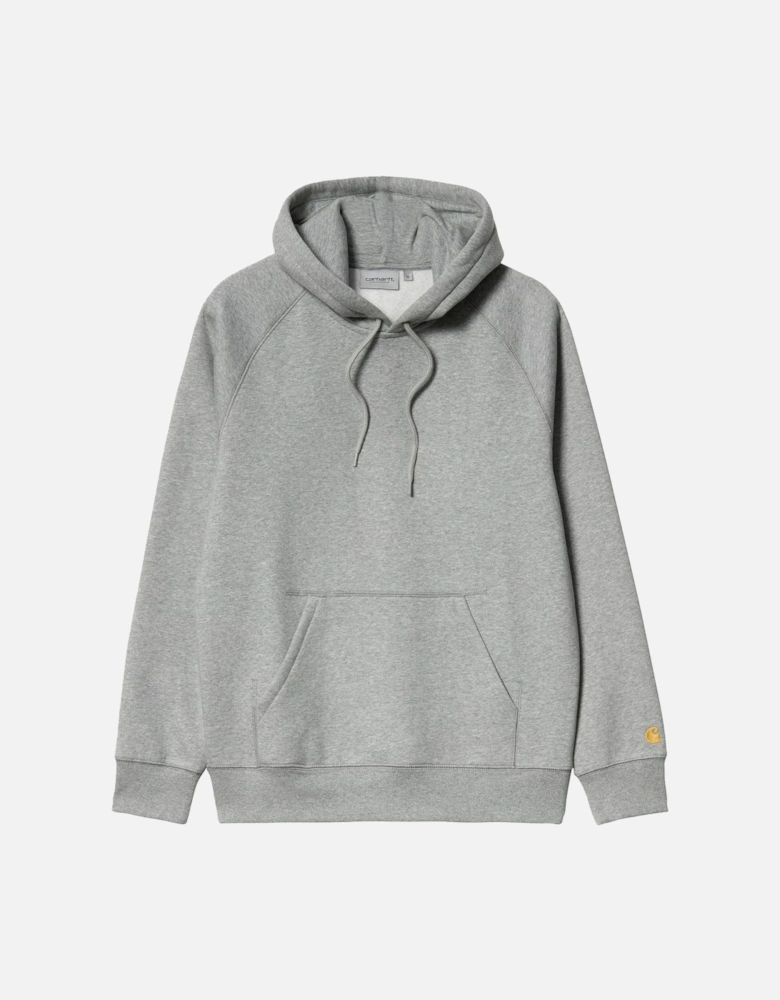 Hooded Chase Sweatshirt Grey Heather/Gold