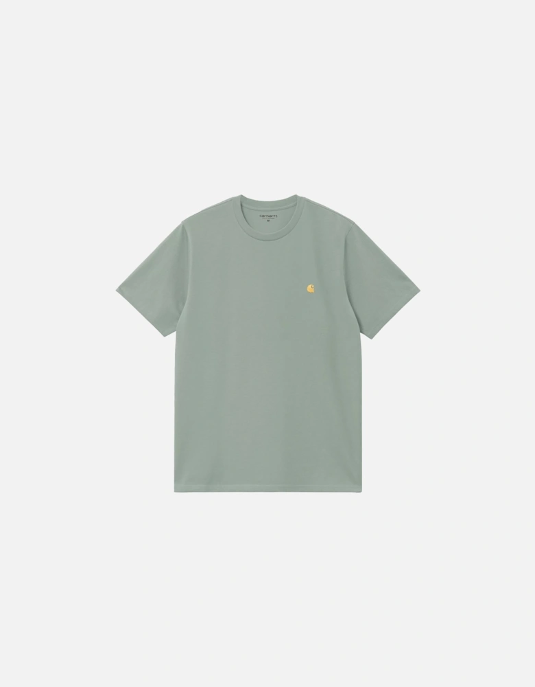 S/S Chase T-Shirt Frosted Green/Gold