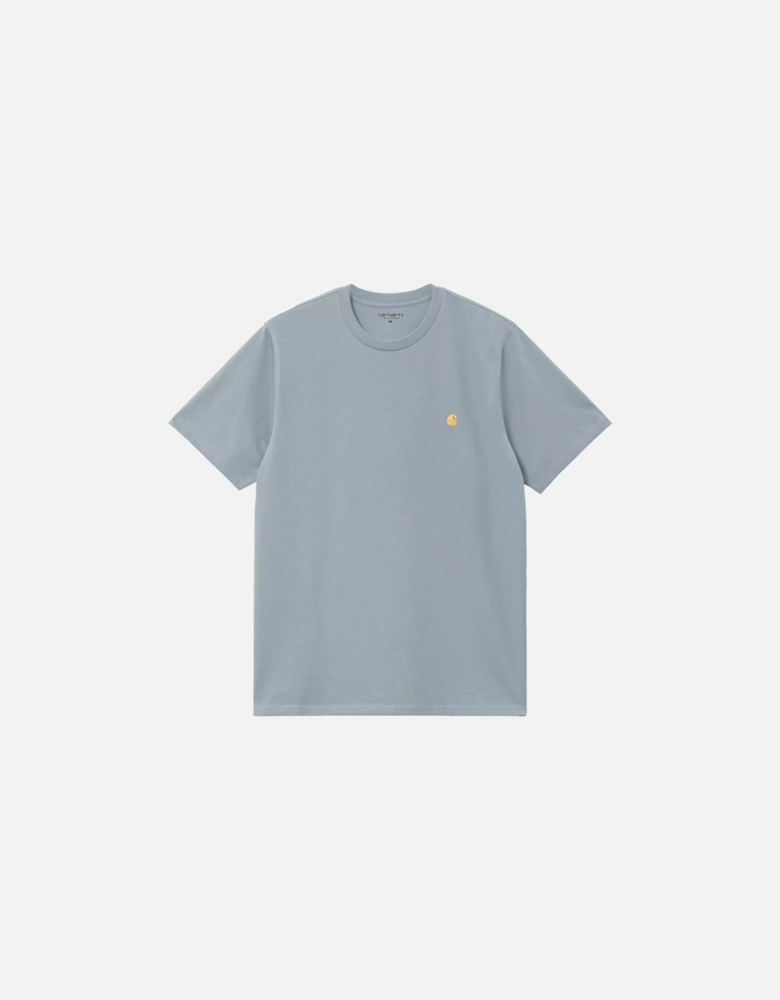 S/S Chase T-Shirt Frosted Blue/Gold