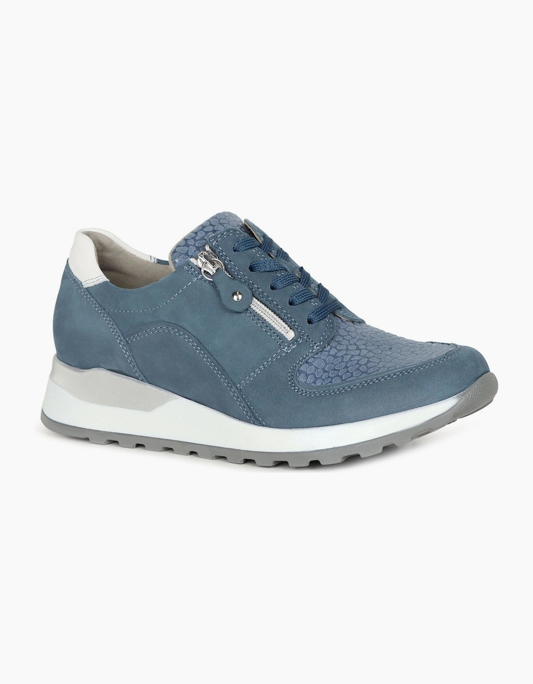 Waldlaufer Women's Hiroko Womens Trainers - Blue - Size, 7