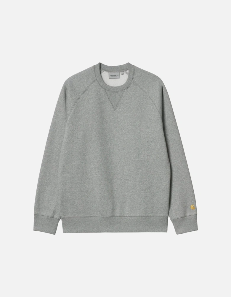 Chase Sweatshirt Grey Heather/Gold