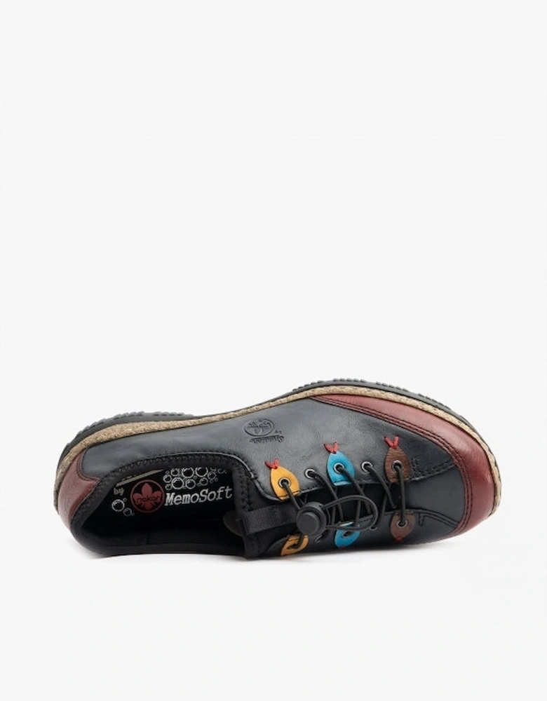 N3271-35 Womens Shoes Navy/Combi