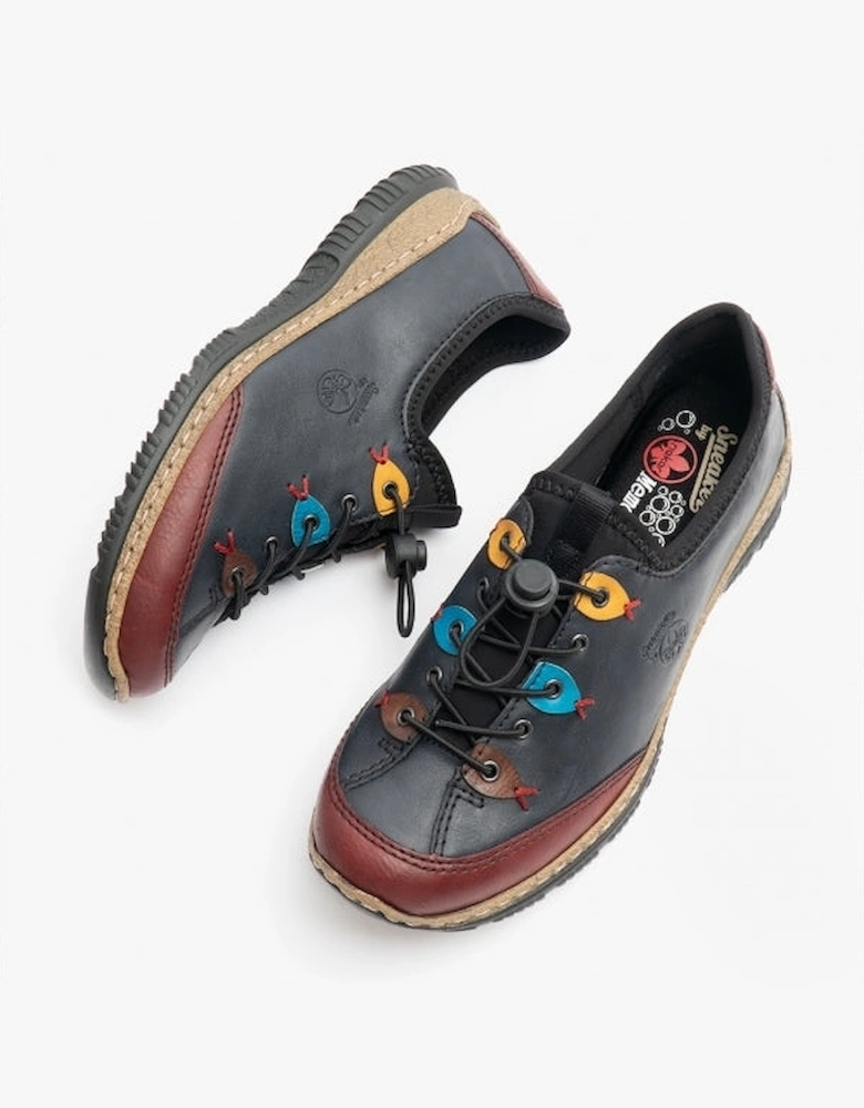 N3271-35 Womens Shoes Navy/Combi