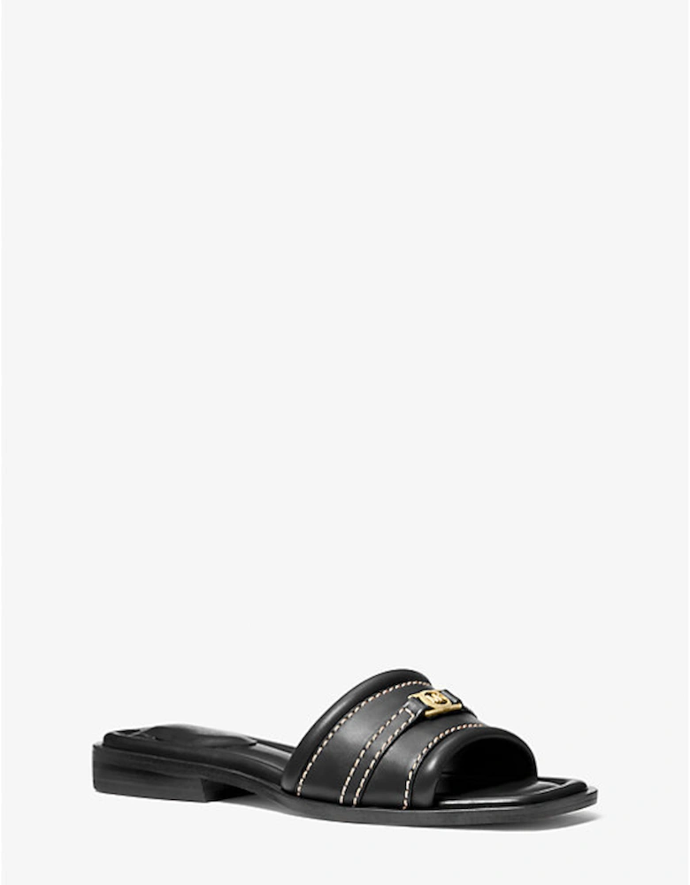 Mandy Leather Slide Sandal