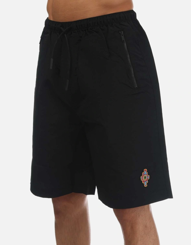 Sunset Cross Nylon Shorts