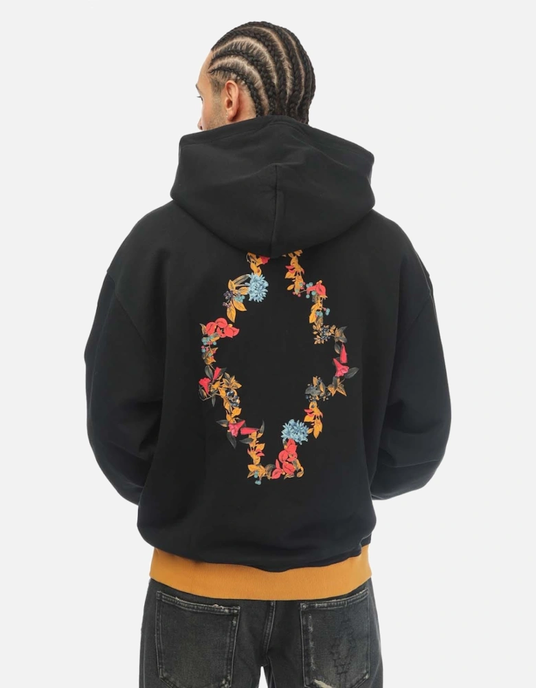 Flowers Cross Comfort Hoodie