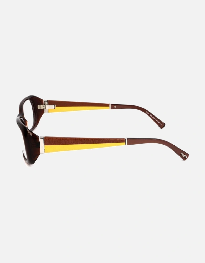 Acetate Bracelet Watch with Brown Dial Women Frames