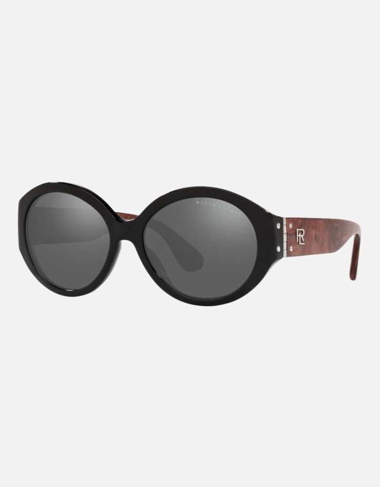 Acetate Bracelet Watch with Grey Glass Women - Brown Sunglasses