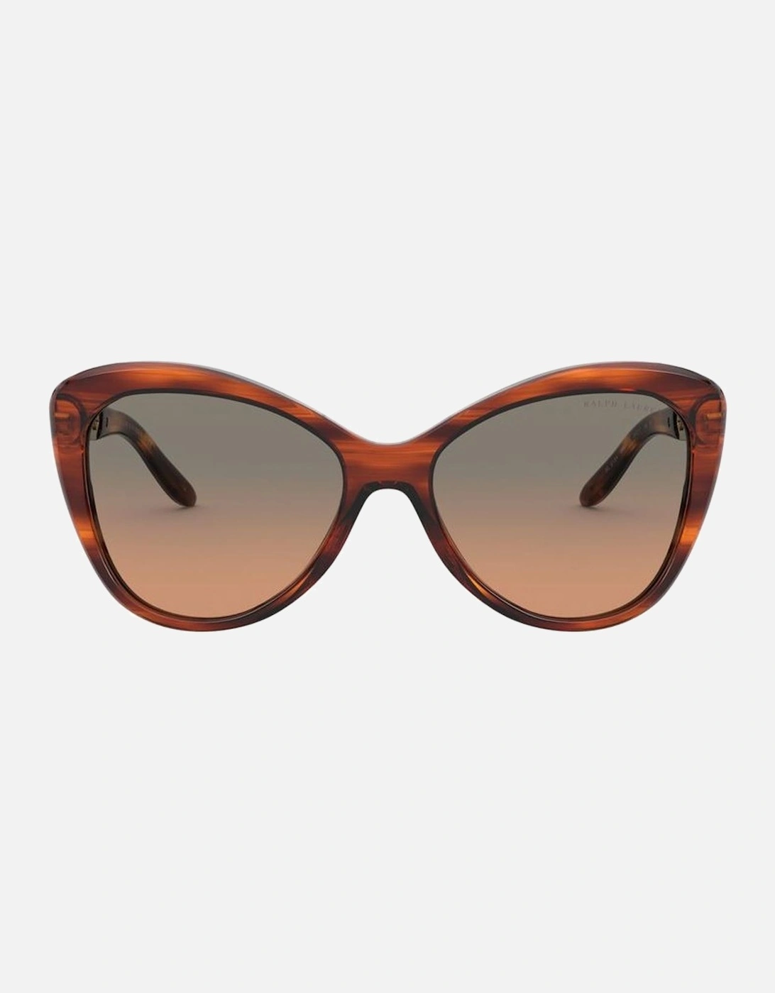 Metal Bracelet Watch with Brown Dial Women Sunglasses