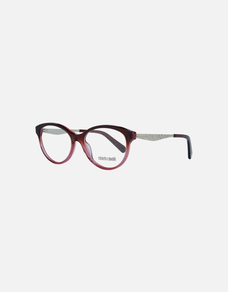 Metal and Plastic Bracelet Watch Women - Red Frames