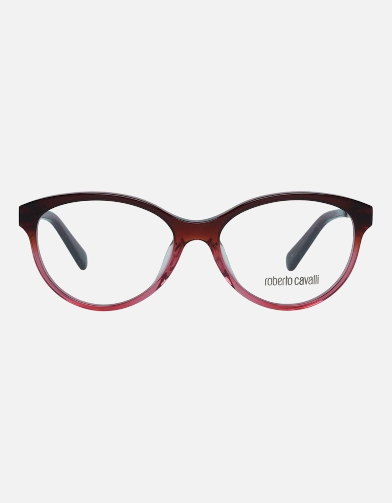 Metal and Plastic Bracelet Watch Women - Red Frames