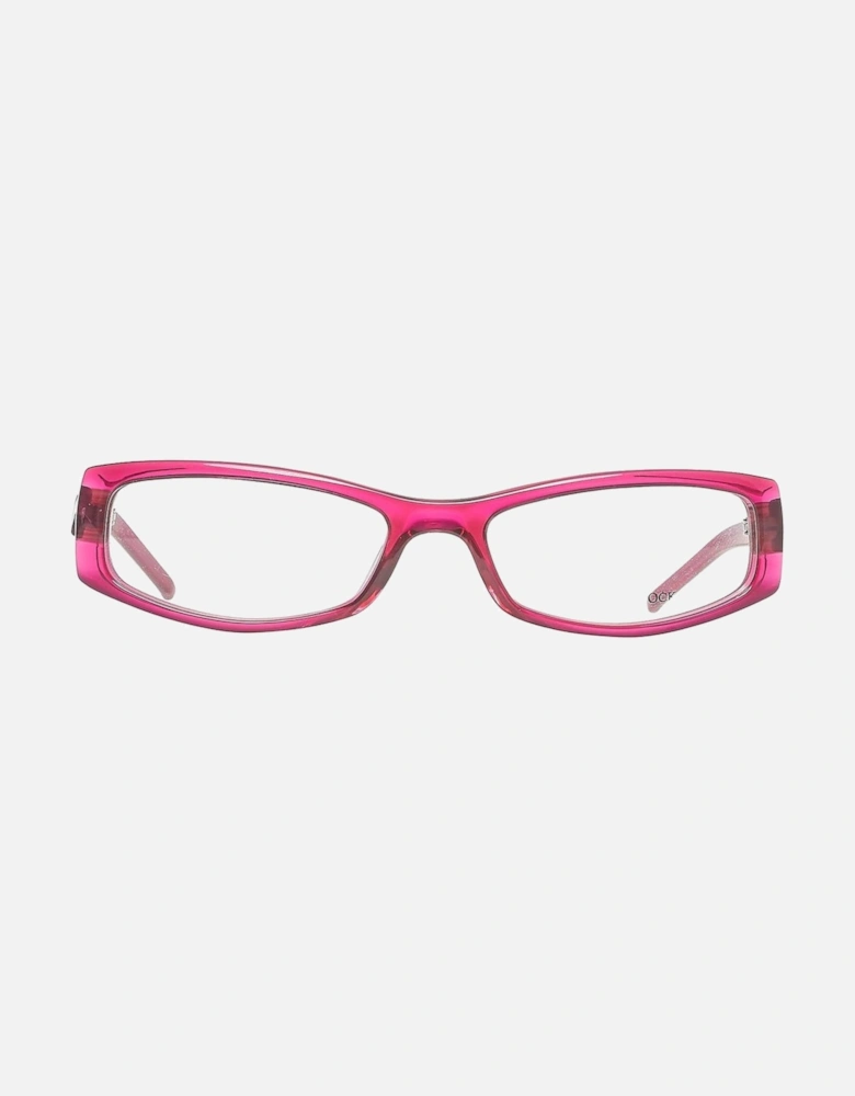 Plastic Bracelet Watch with Purple Dial Women Frames