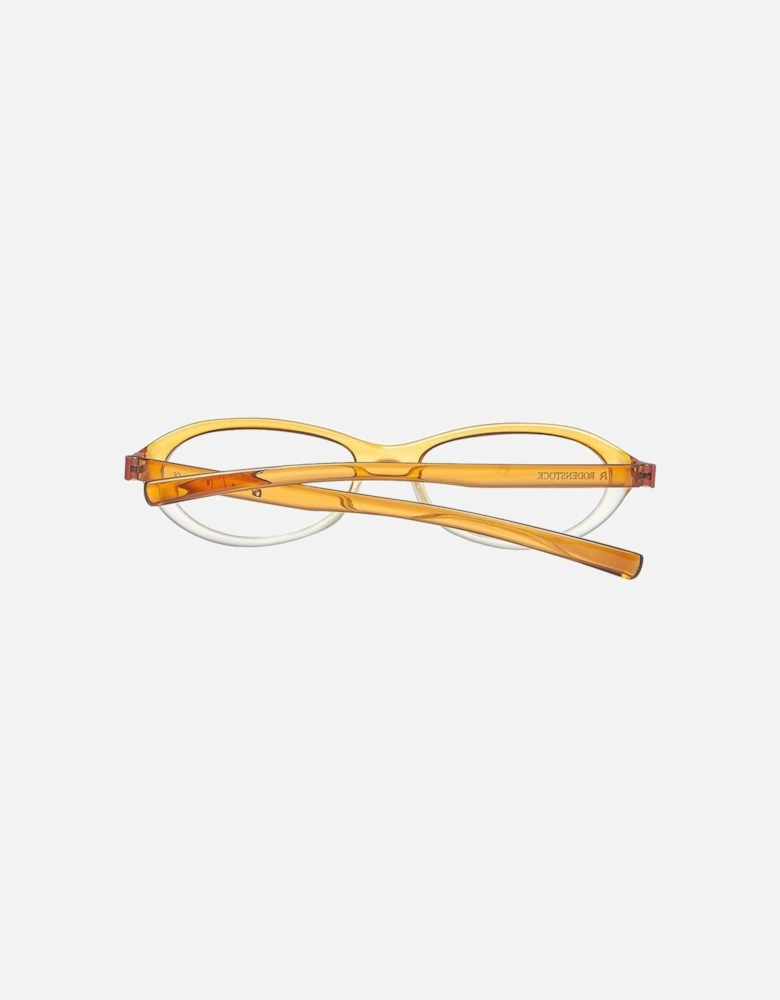 Plastic Bracelet Watch with Orange Dial Women Frames