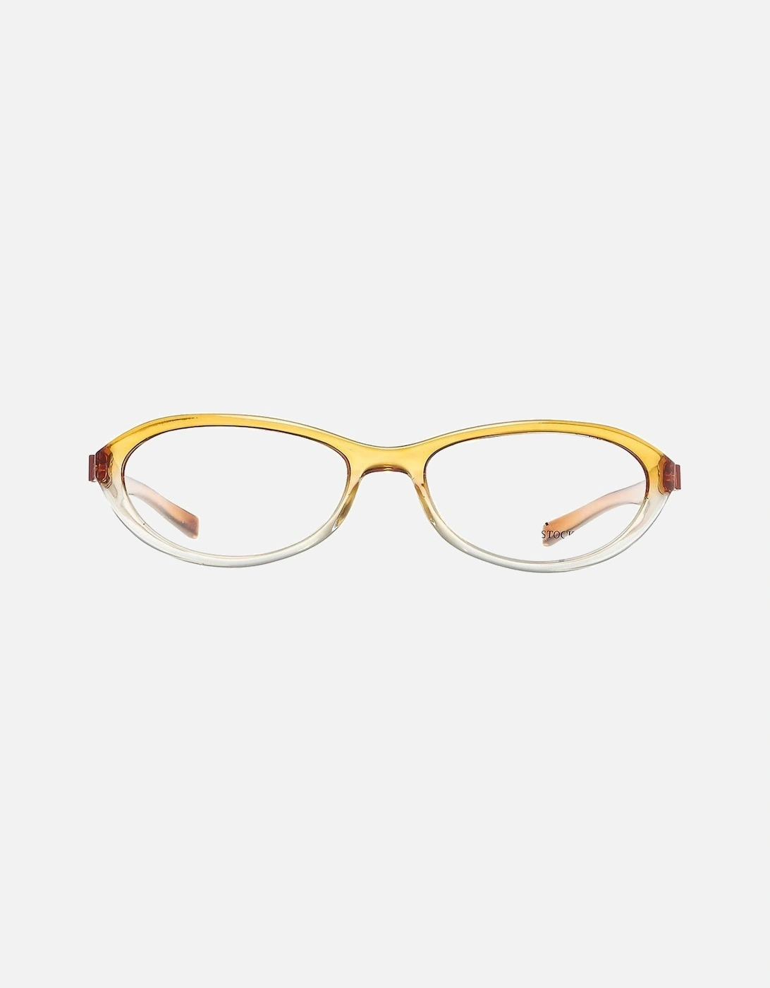 Plastic Bracelet Watch with Orange Dial Women Frames