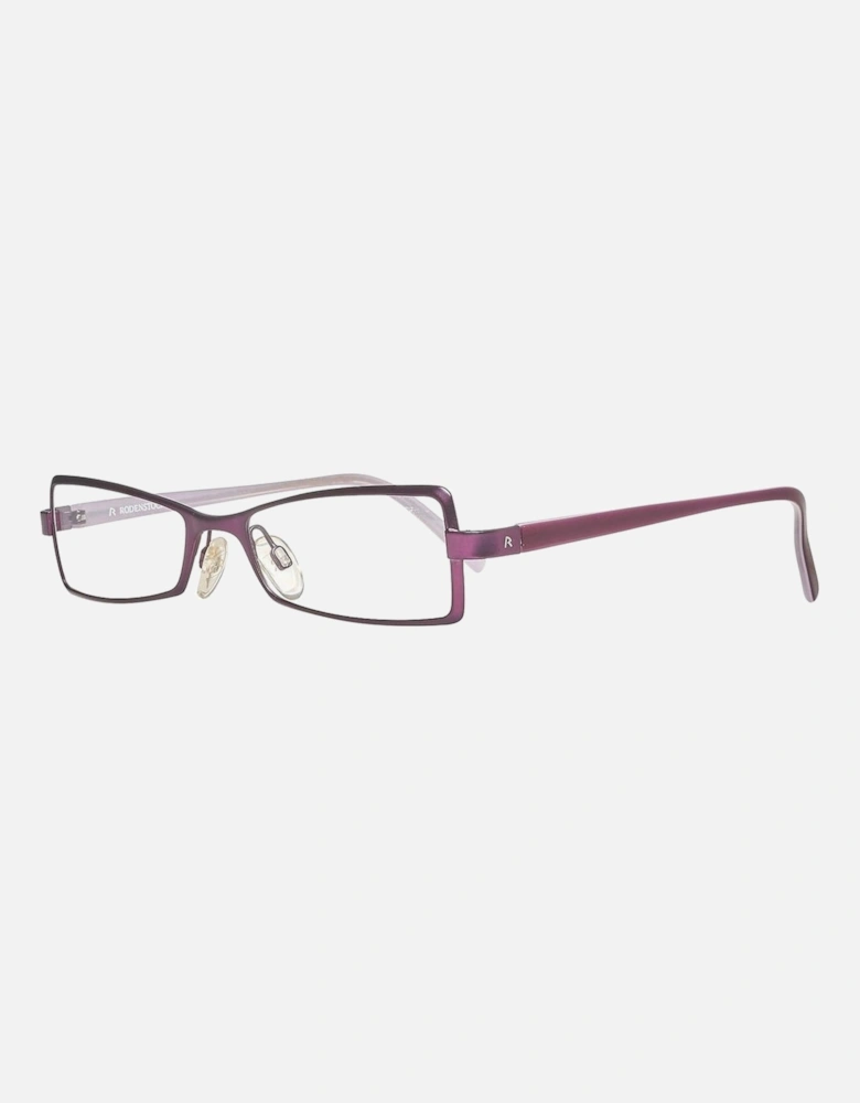 Metal and Plastic Bracelet Watch Women - Purple Frames