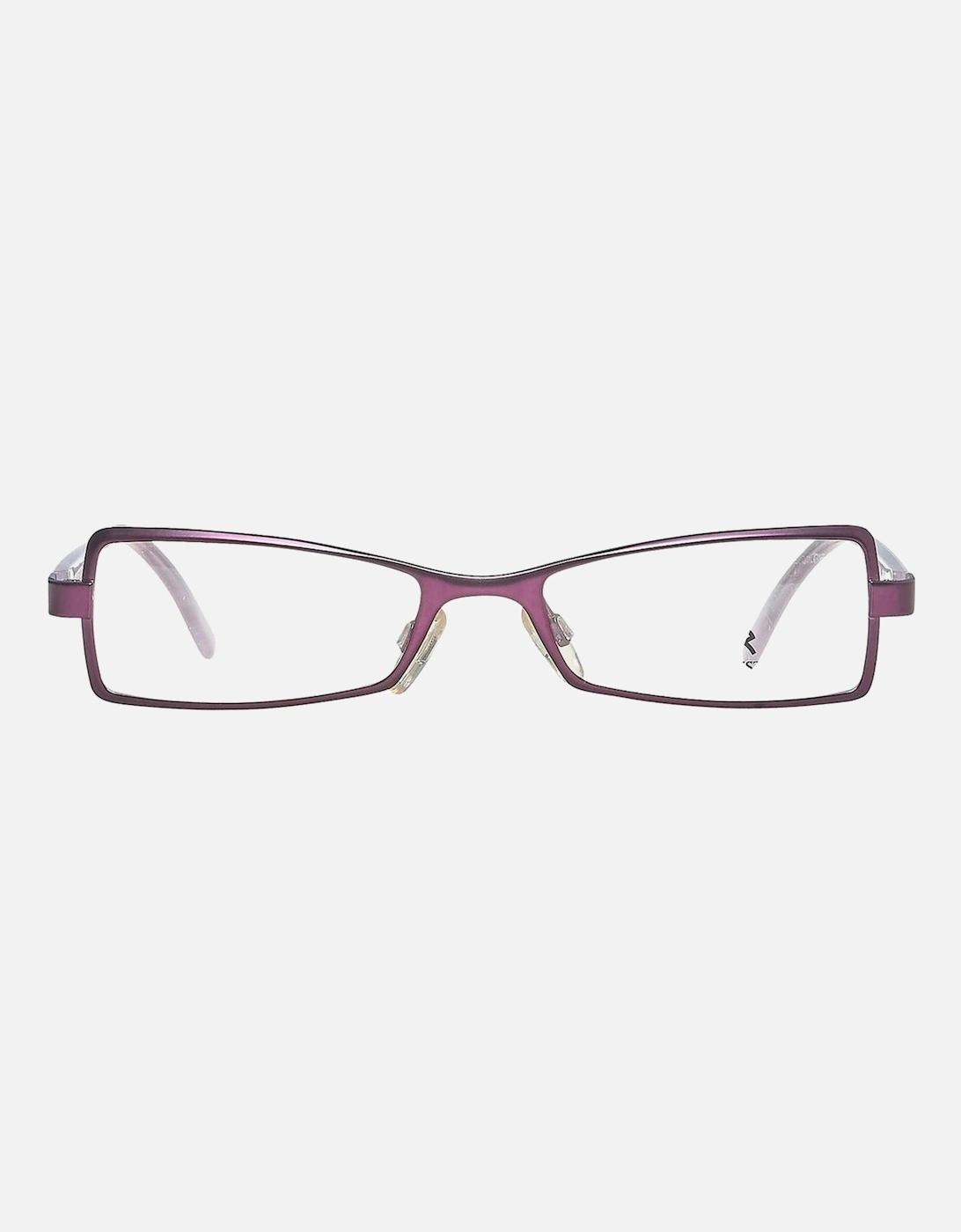 Metal and Plastic Bracelet Watch Women - Purple Frames