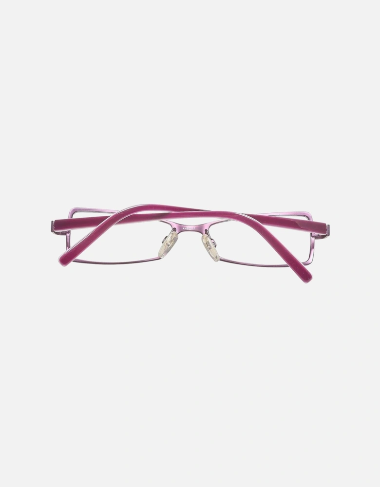 Metal and Plastic Bracelet Watch Women - Purple Frames