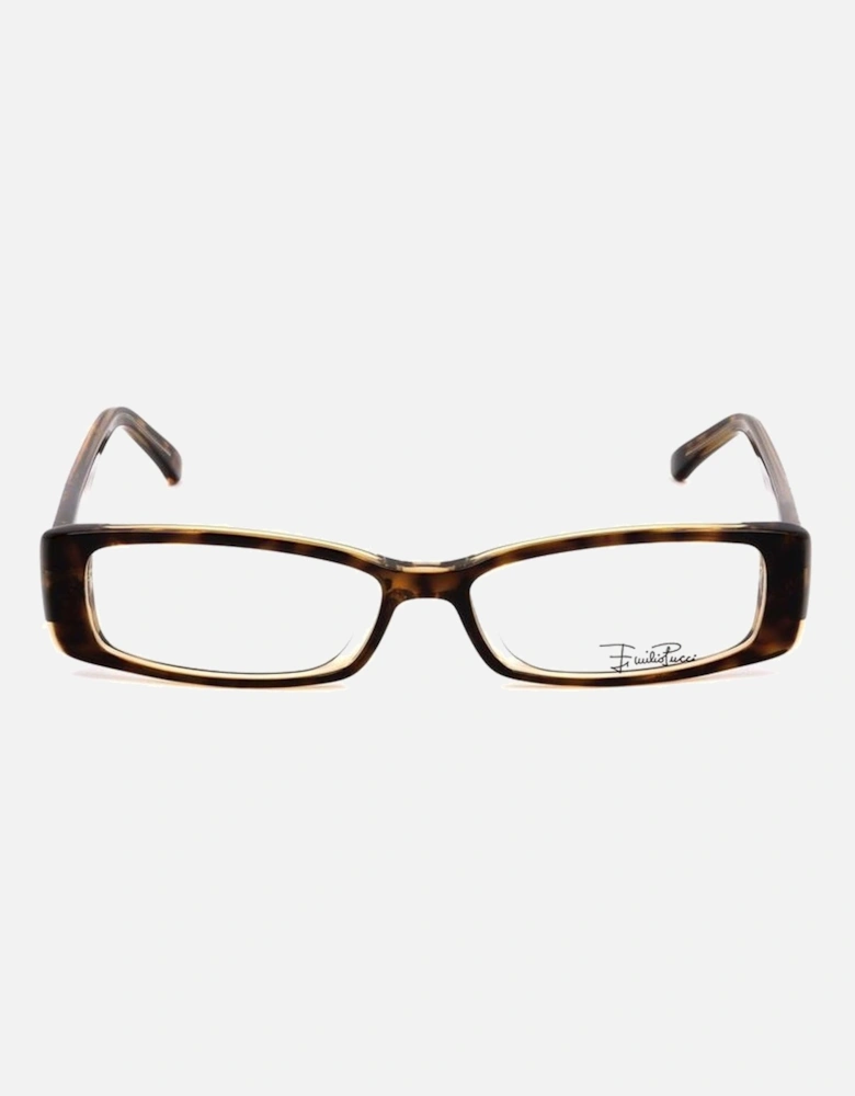 Plastic Frame Glasses Women - Orange