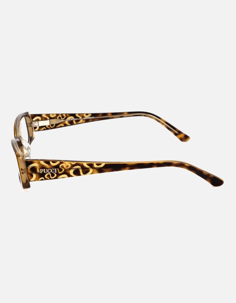Plastic Frame Glasses Women - Orange