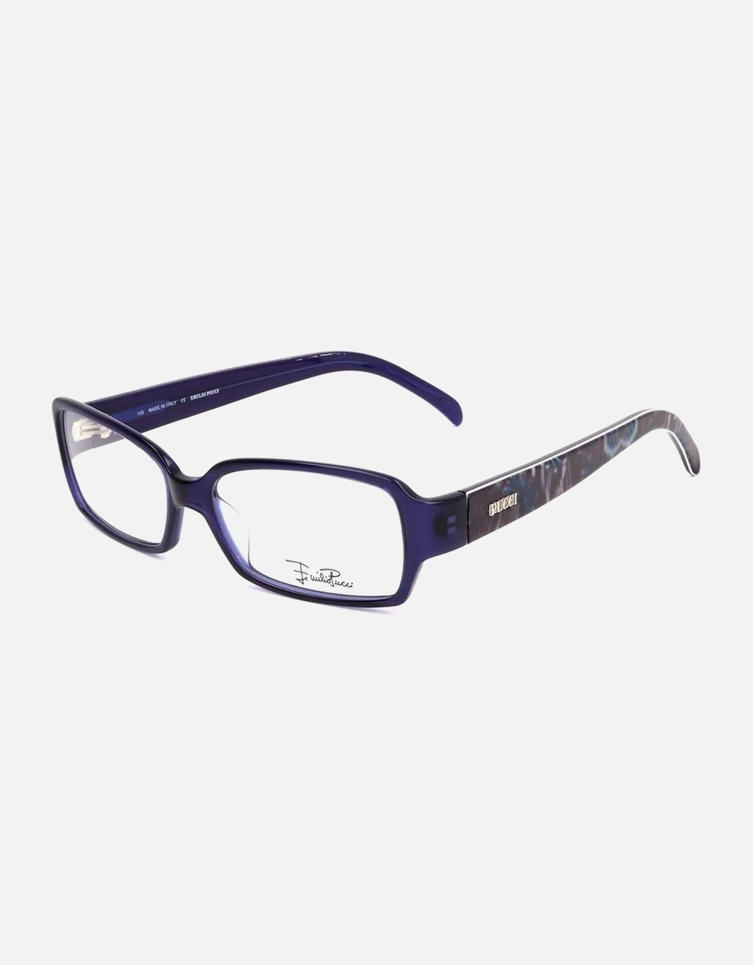 Plastic Frame Glasses Women - Blue, 4 of 3