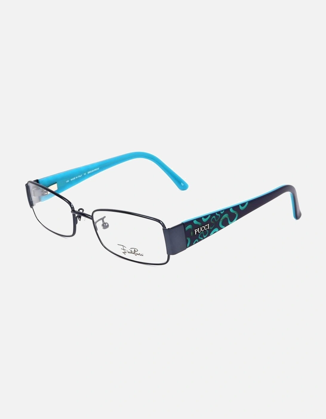 Metal Frame Glasses Women - Blue, 4 of 3