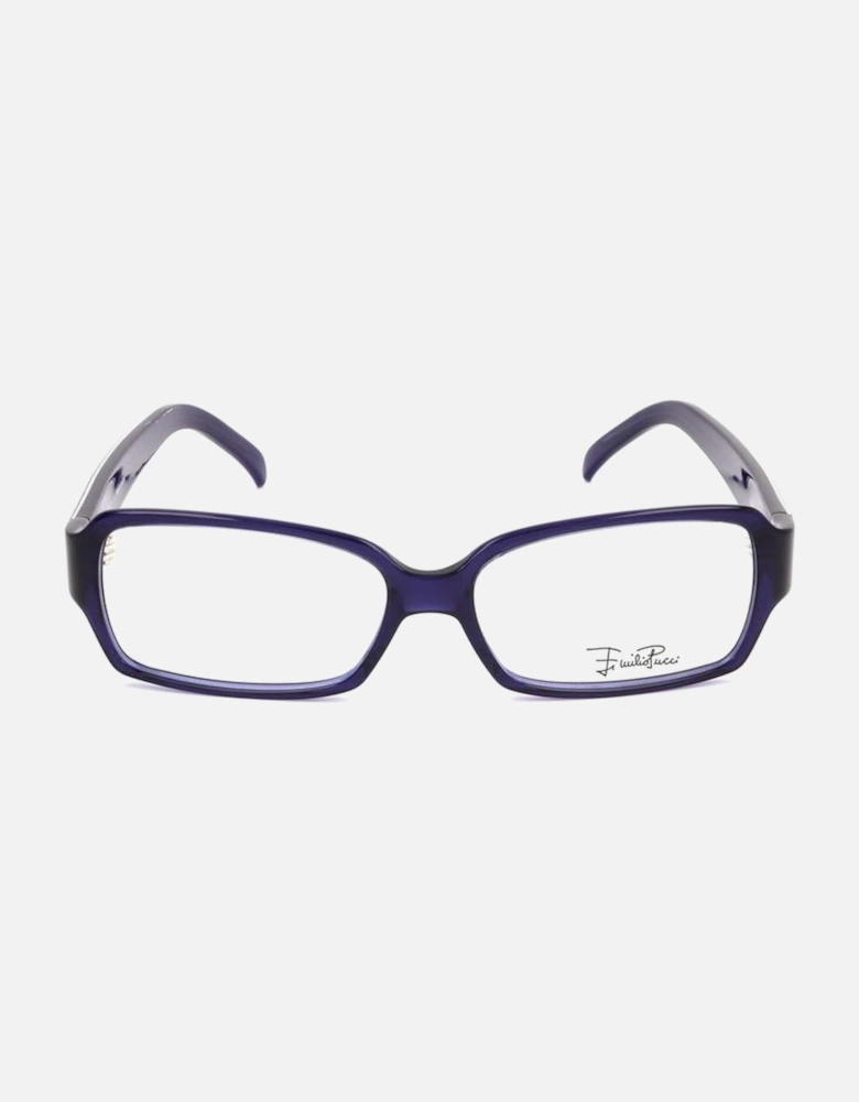 Plastic Frame Glasses Women - Blue