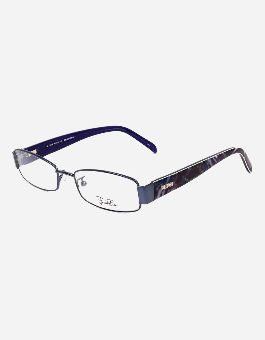 Metal Frame Glasses Women - Blue, 4 of 3