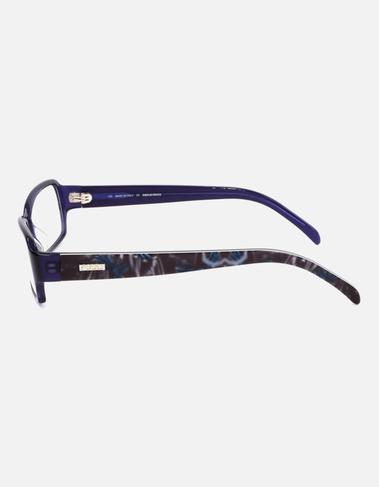 Plastic Frame Glasses Women - Blue