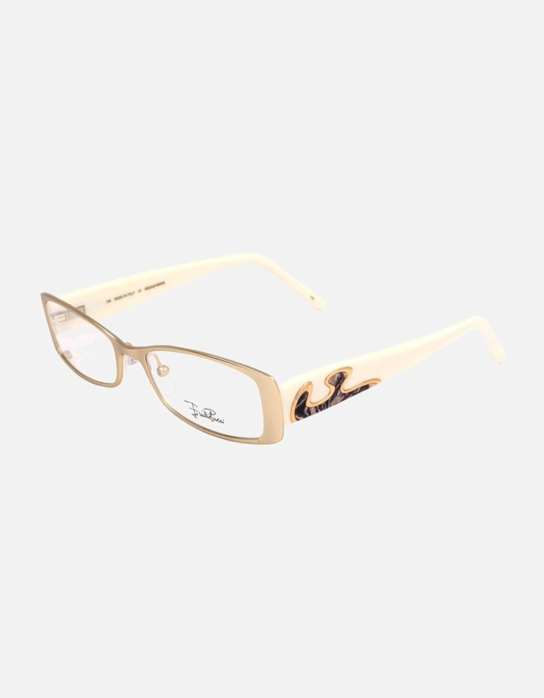Metal Frame Glasses Women - Gold