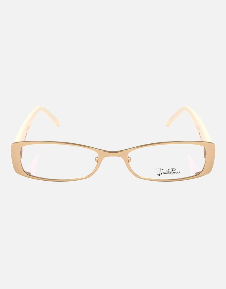 Metal Frame Glasses Women - Gold