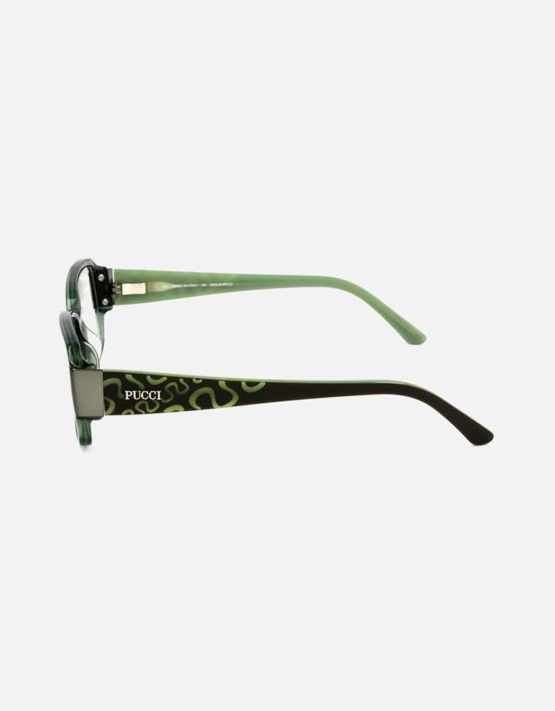 Plastic Frame Glasses Women - Olive