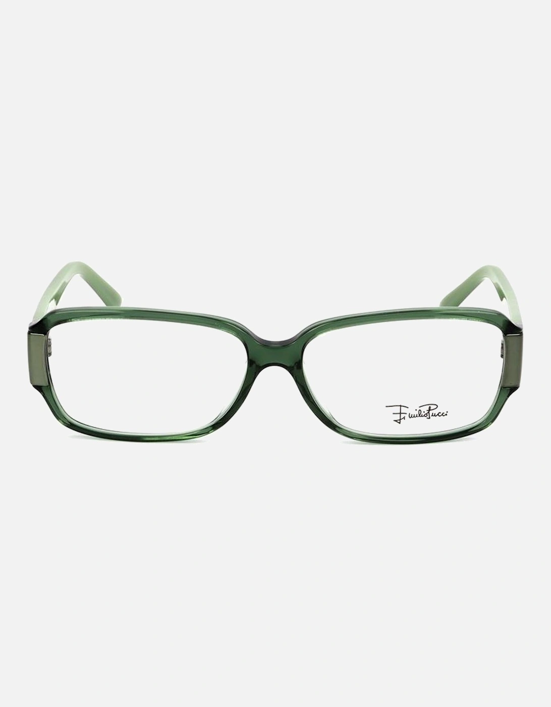 Plastic Frame Glasses Women - Olive