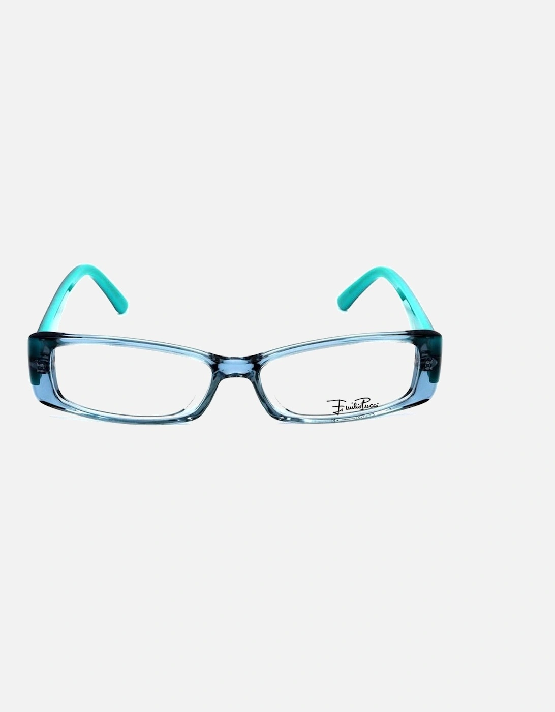Plastic Square Frame Glasses Women - Blue