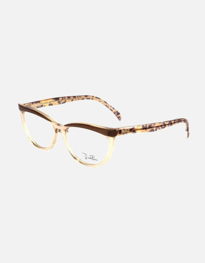 Plastic Frame Glasses Women - Brown