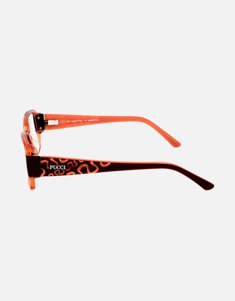 Plastic Cat-Eye Sunglasses Women - Orange Frames