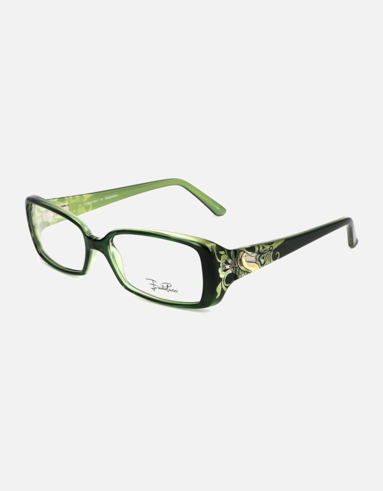 Plastic Frame Glasses Women - Green