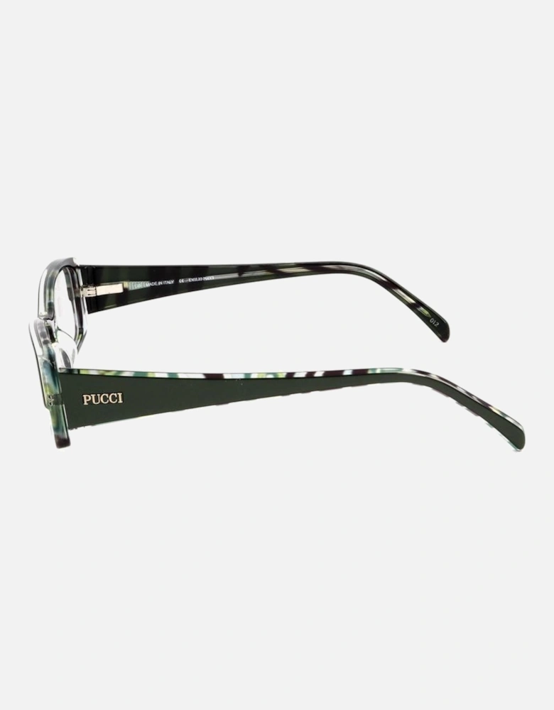 Plastic Rectangular Frame Glasses Women - Gray