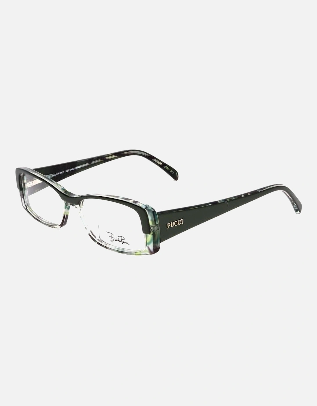 Plastic Rectangular Frame Glasses Women - Gray, 4 of 3