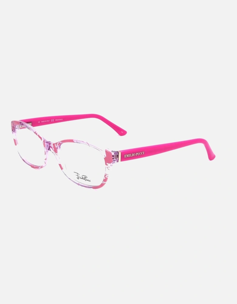 Womens Cat-Eye Plastic Frame Glasses - Multicolor