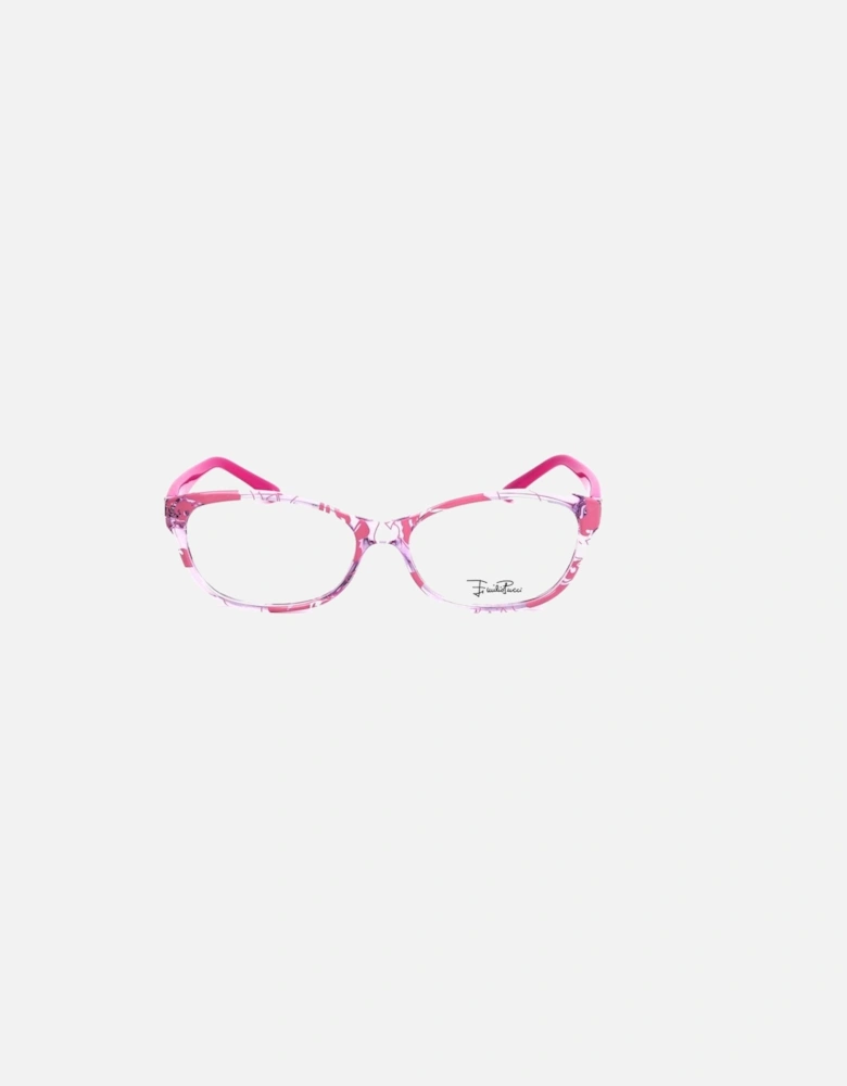 Womens Cat-Eye Plastic Frame Glasses - Multicolor
