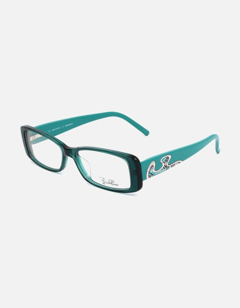 Plastic Rectangular Frame Glasses Women - Black