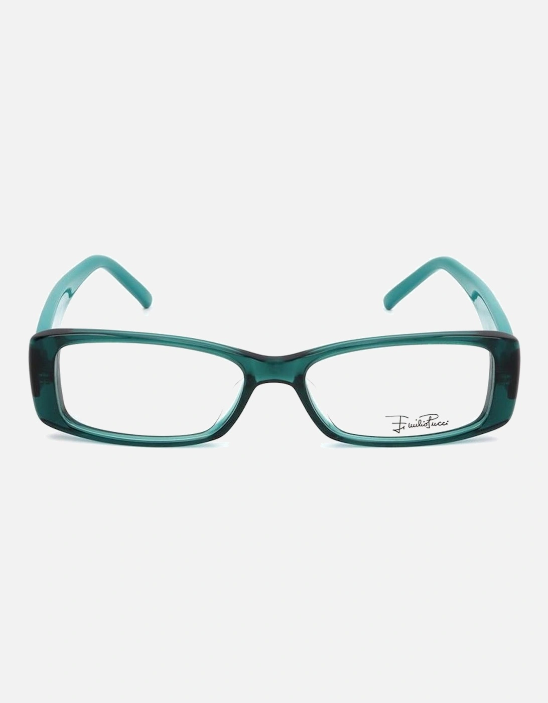 Plastic Rectangular Frame Glasses Women - Black