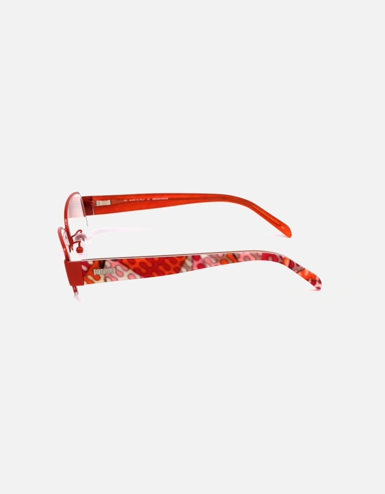 Metal Frame Spectacles Women - Orange