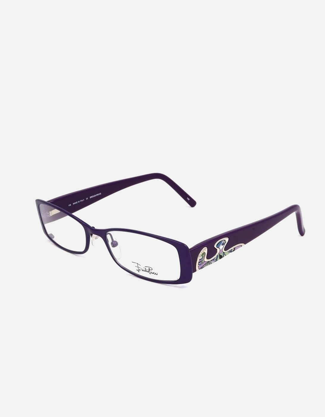 Metal Frame Glasses Women - Purple, 4 of 3