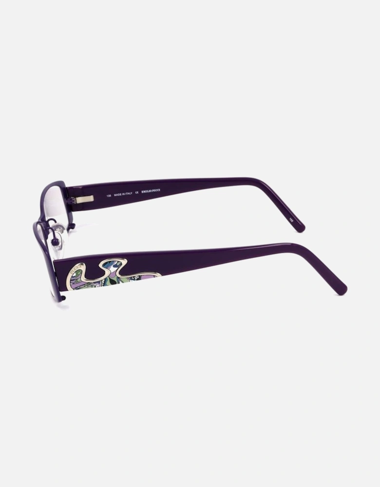 Metal Frame Glasses Women - Purple