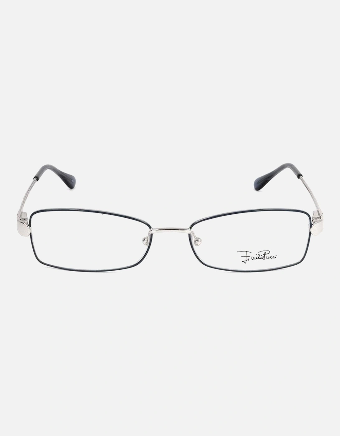 Metal Frame Glasses Women - Silver